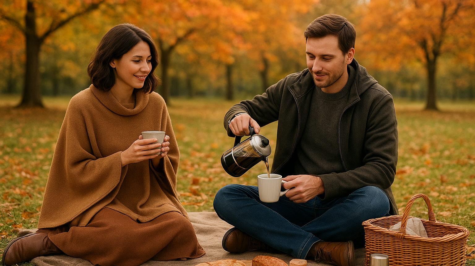 【秋ピクニックに最適】ポッサムメリノで叶えるあったかアウトドアファッション
