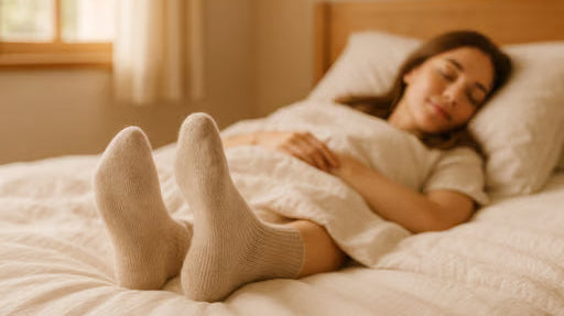ポッサムメリノ靴下が睡眠の質を向上させる理由 足元から始まる健康習慣