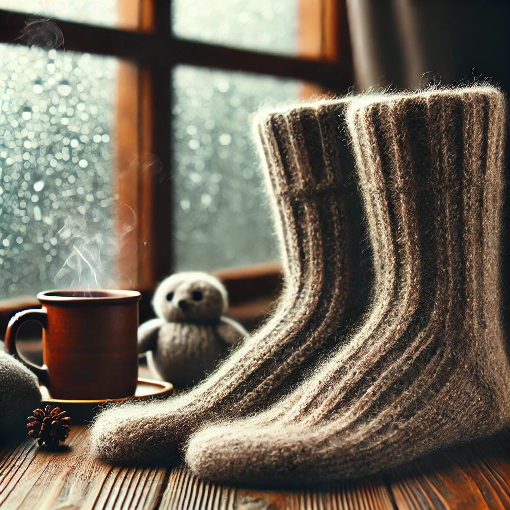 雨の日も快適に！ポッサムメリノ靴下の魅力